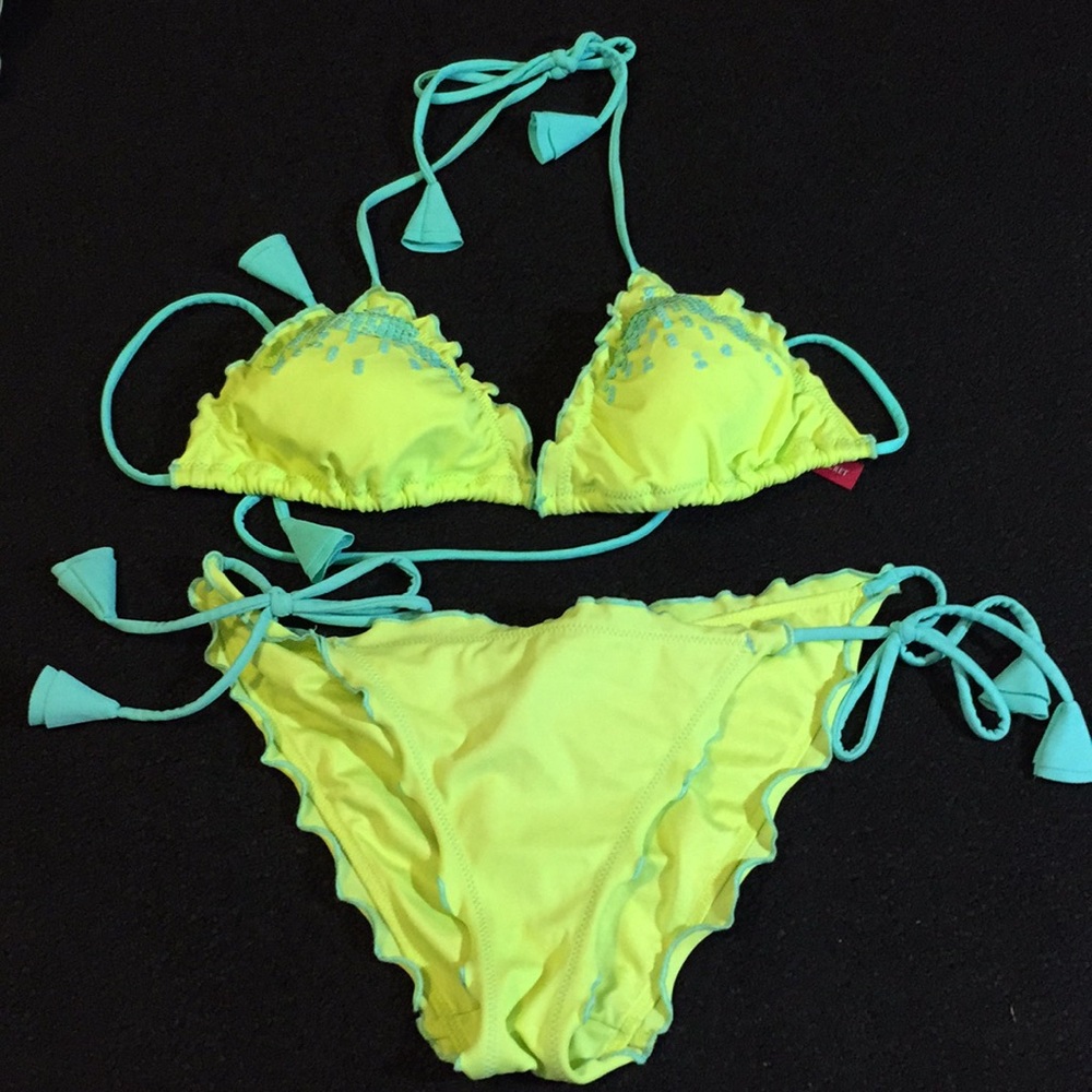 Yellow Victoria Secret Bikini
